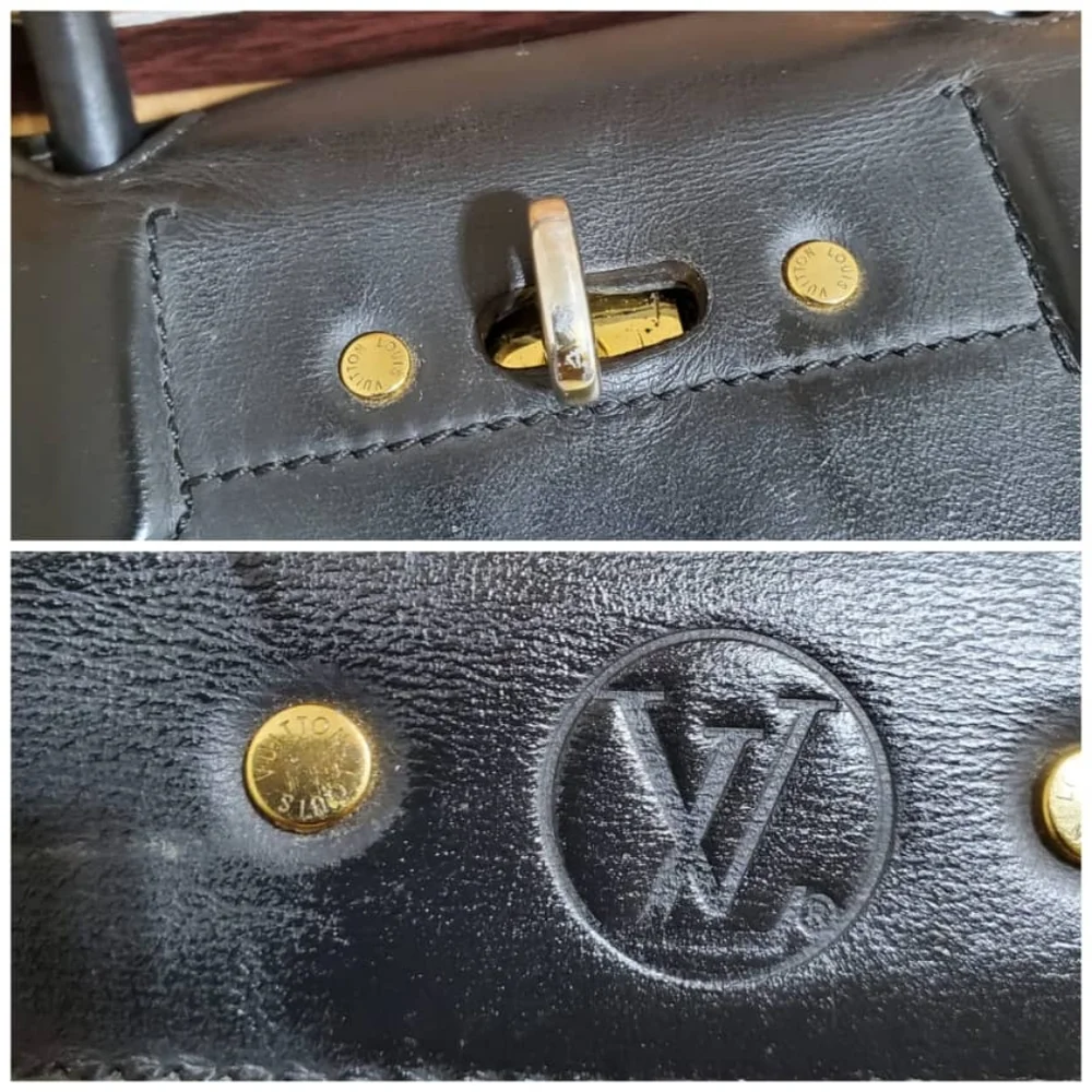 Authentic Louis Vuitton City Steamer One Handle Bag Leather